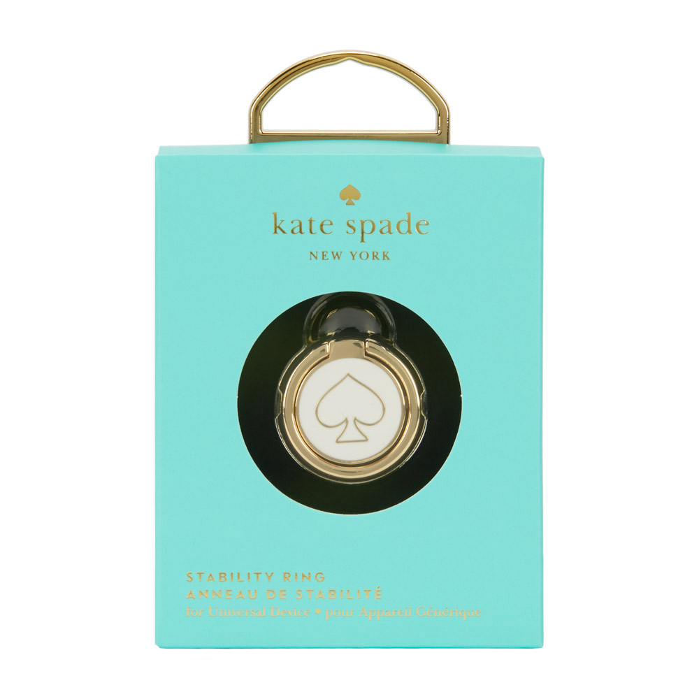 Kate Spade Stability Ring - Gold and Cream Enamel