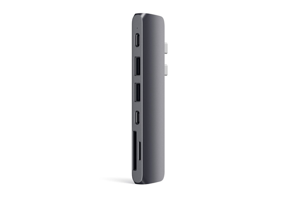 Satechi Type-C Pro Hub 7-in-2 with 4K HDMI - Space Gray
