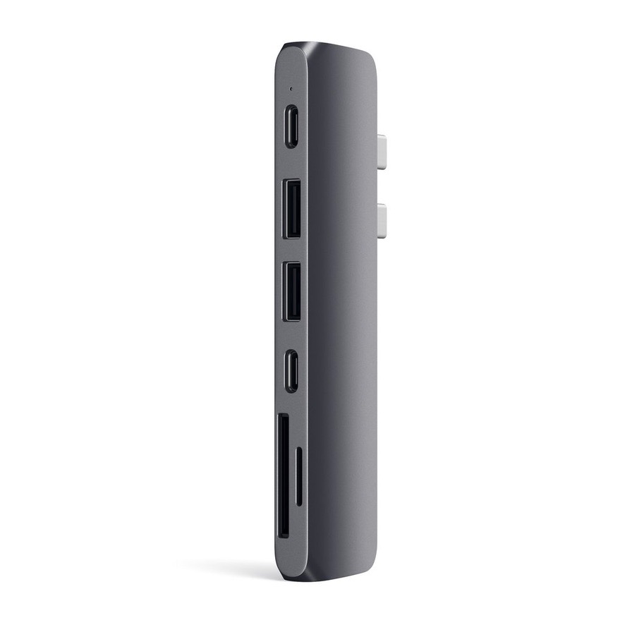 Satechi Type-C Pro Hub 7-in-2 with 4K HDMI - Space Gray