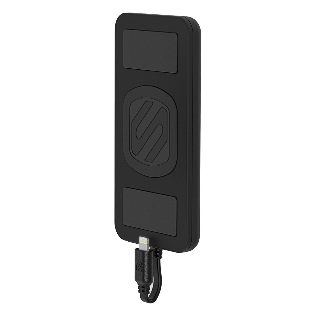 SCOSCHE MAGIC MOUNT POWERBANK PORTABLE POWER FOR APPLE LIGHTNING USB DEVICES (2.1A / 4000MAH)