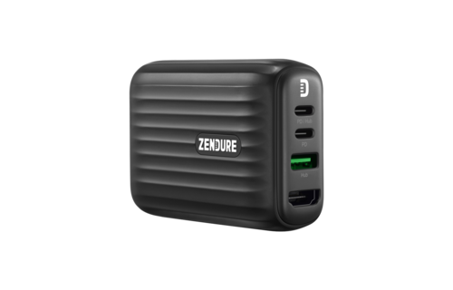 Zendure SuperHub 2-in-1 Power Adapter PD With HDMI 48W - Black