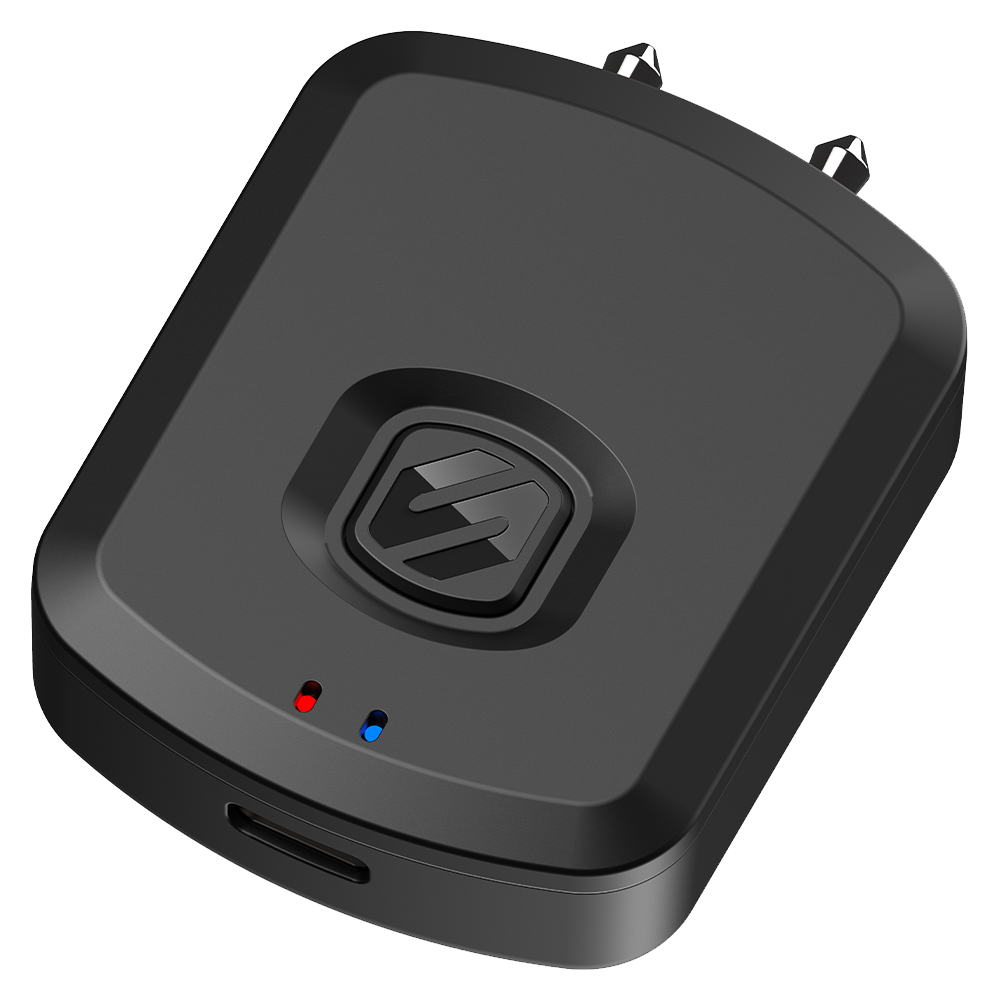 Scosche FlyTunes Bluetooth Wireless Audio Adapter - Black