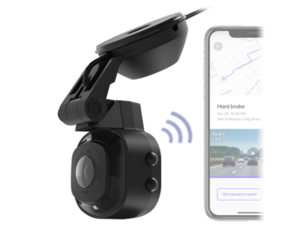 Scosche Nexar Smart Dash Cam with Suction Cup Base - Black