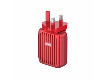 Zendure A-Series 4-Port Wall Charger With USB-C Power Delivery 30W - Red