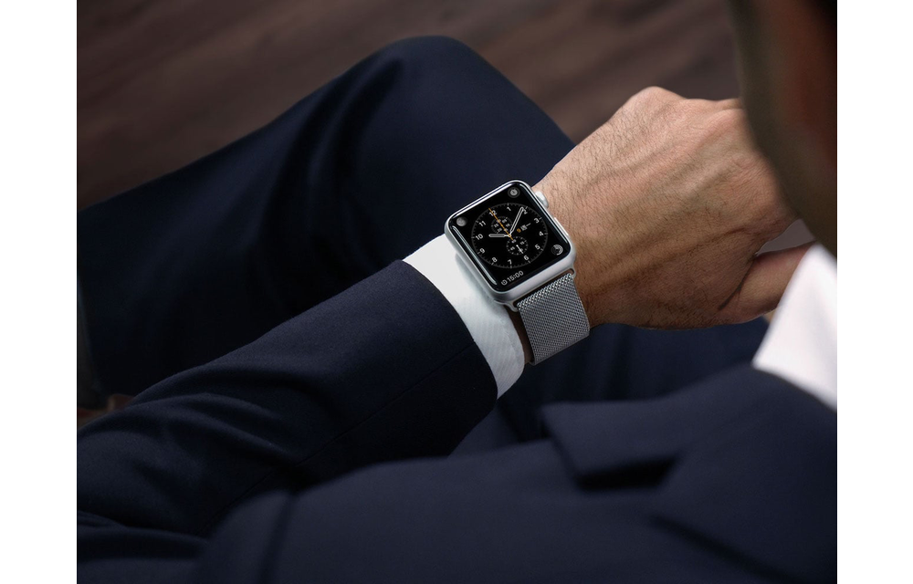 Casetify Apple Watch Band Stainless Steel All Series 42/44/45mm - Silver