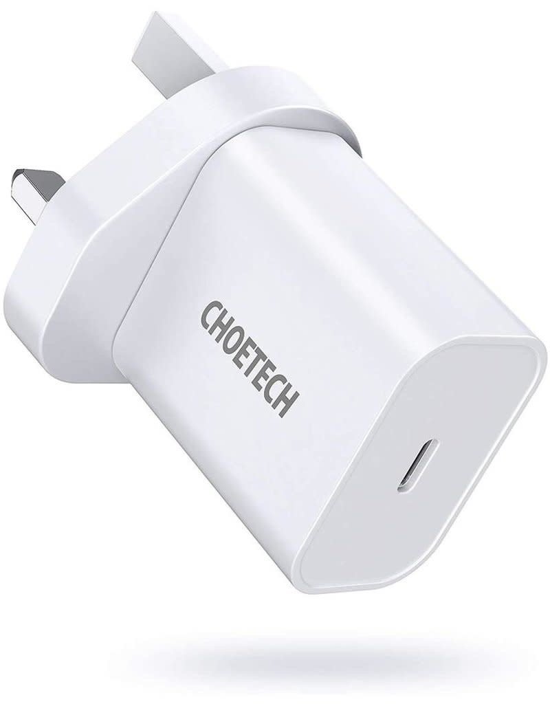 Choetech Choetech USB-C PD Charger 20W UK - White