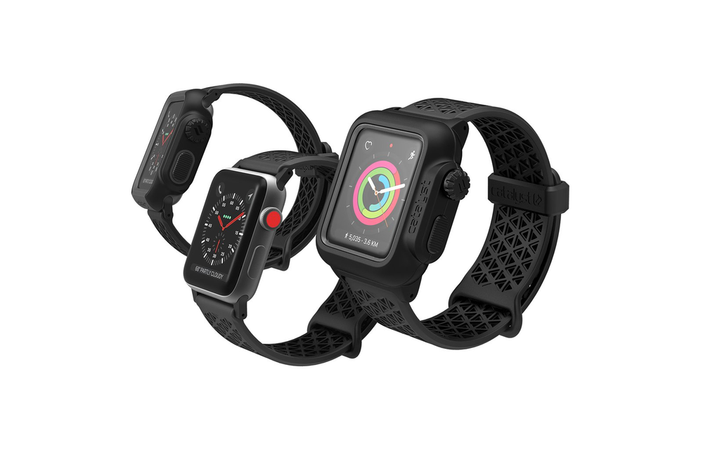Catalyst Sports Bands for Apple Watch 42/44/45mm - Stealth Black