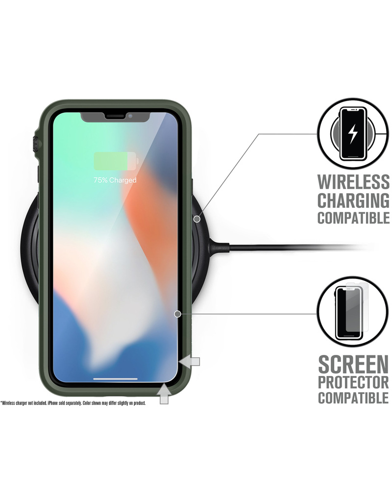 Catalyst Catalyst Impact Protection Case for iPhone X/Xs - Army Green