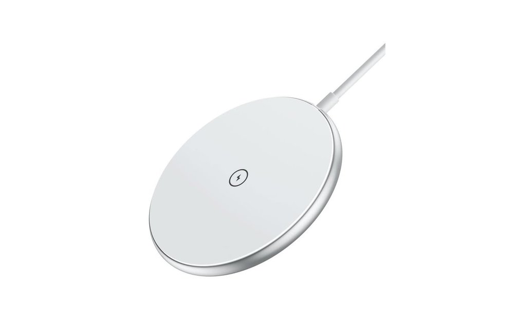 Choetech Mgnetic Snap-on Magsafe Wireless Charger - White
