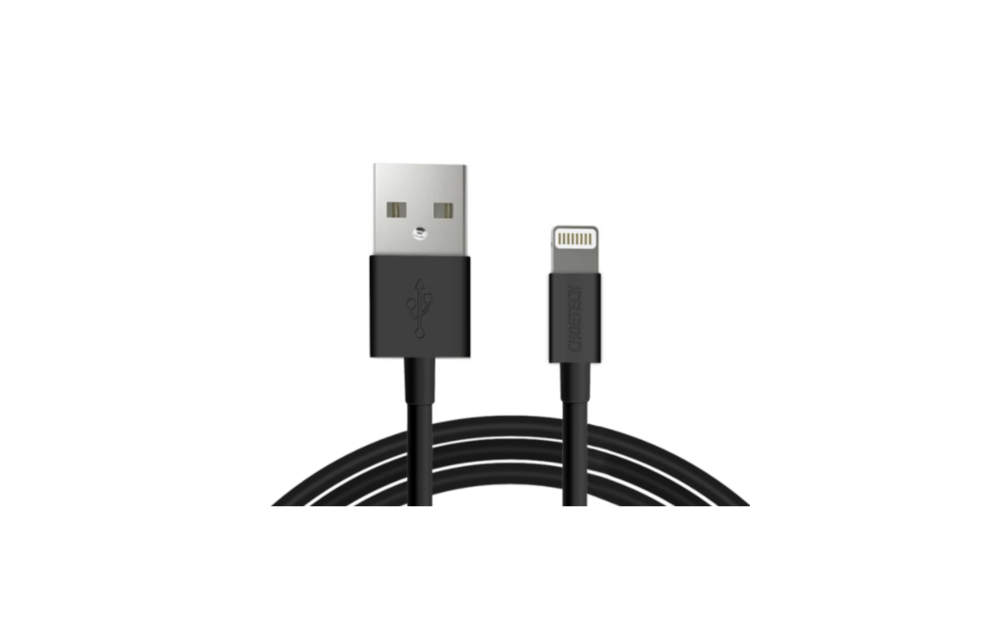 Choetech MFI certified USB to Lightning cable 1.2m - Black