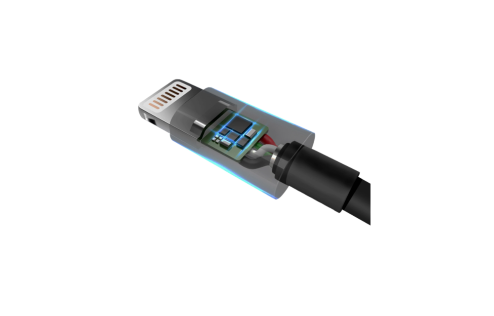 Choetech MFI certified USB to Lightning cable 1.2m - Black