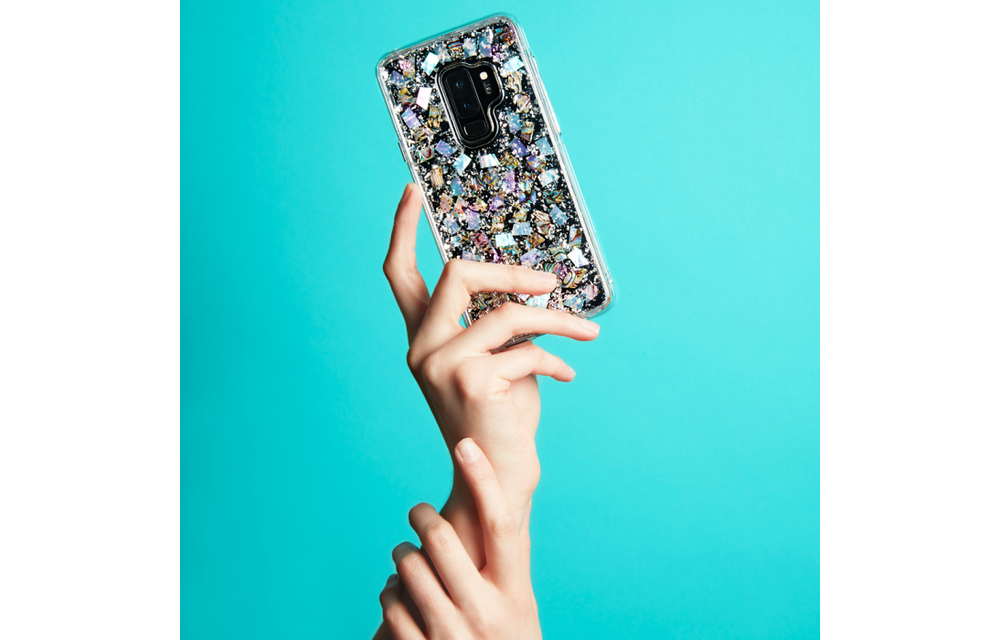 Case Mate Karat Petals Case for Samsung Galaxy S9 Plus - Mother of Pearl