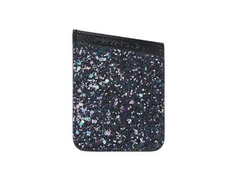 Case Mate Pockets Card Holder - Black Iridescent Glitter