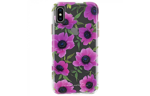 Case Mate Wallpaper Case for Apple iPhone Xs Max - Pink Poppy