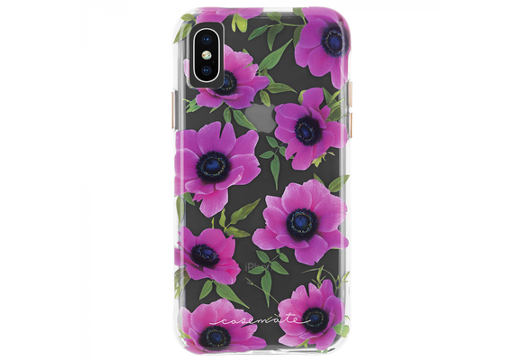 Case Mate Wallpaper Case for Apple iPhone Xs Max - Pink Poppy