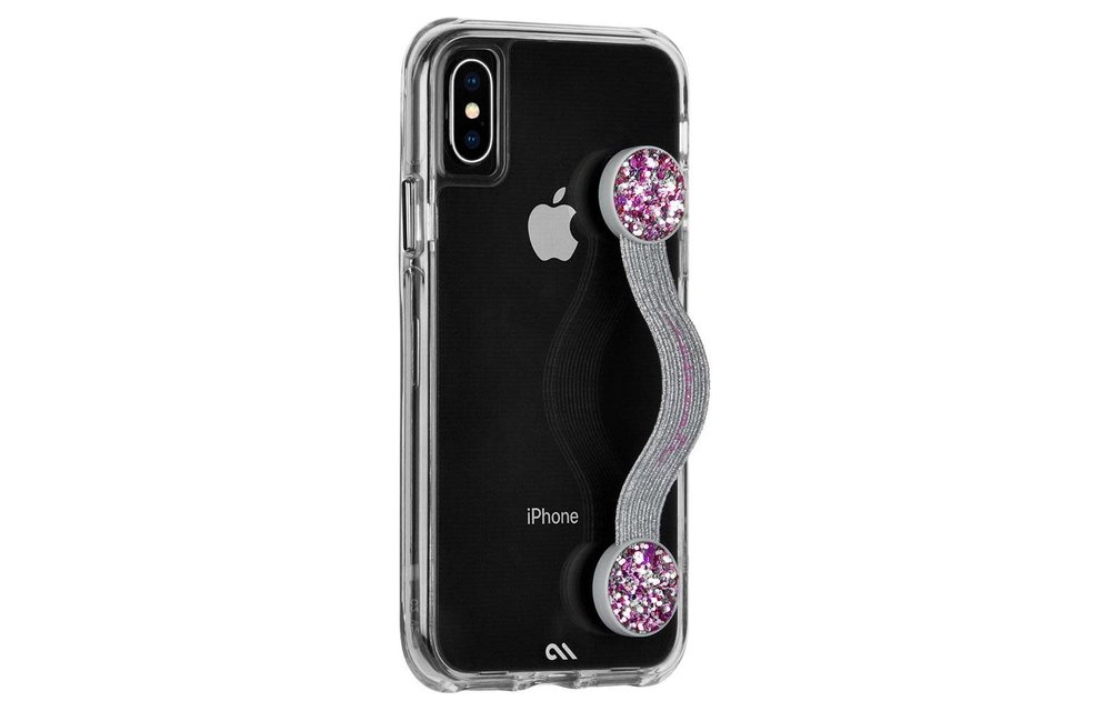 Case Mate Straps Device Grip - Pink Glitter
