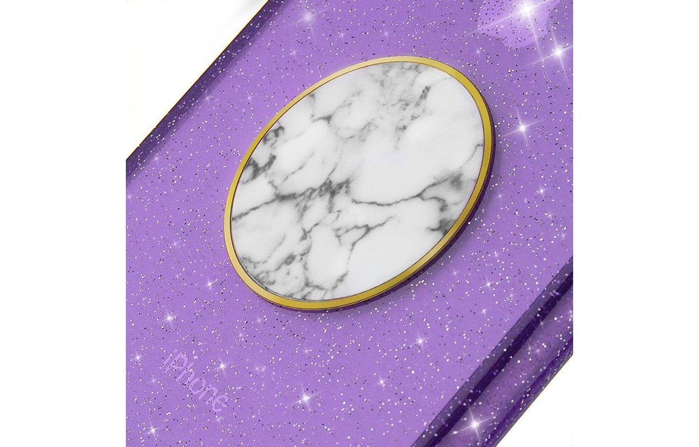 Case Mate Car Charms Magnetic Vent Mount Kit - White Marble