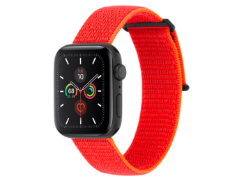 Case Mate Nylon Watchband for Apple Watch 38/40/41mm - Reflective Neon Orange