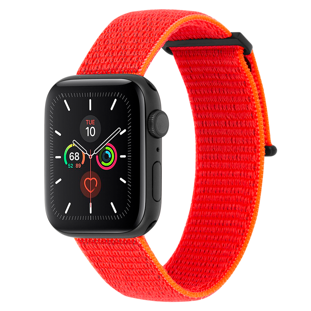 Case Mate Nylon Watchband for Apple Watch 38/40/41mm - Reflective Neon Orange