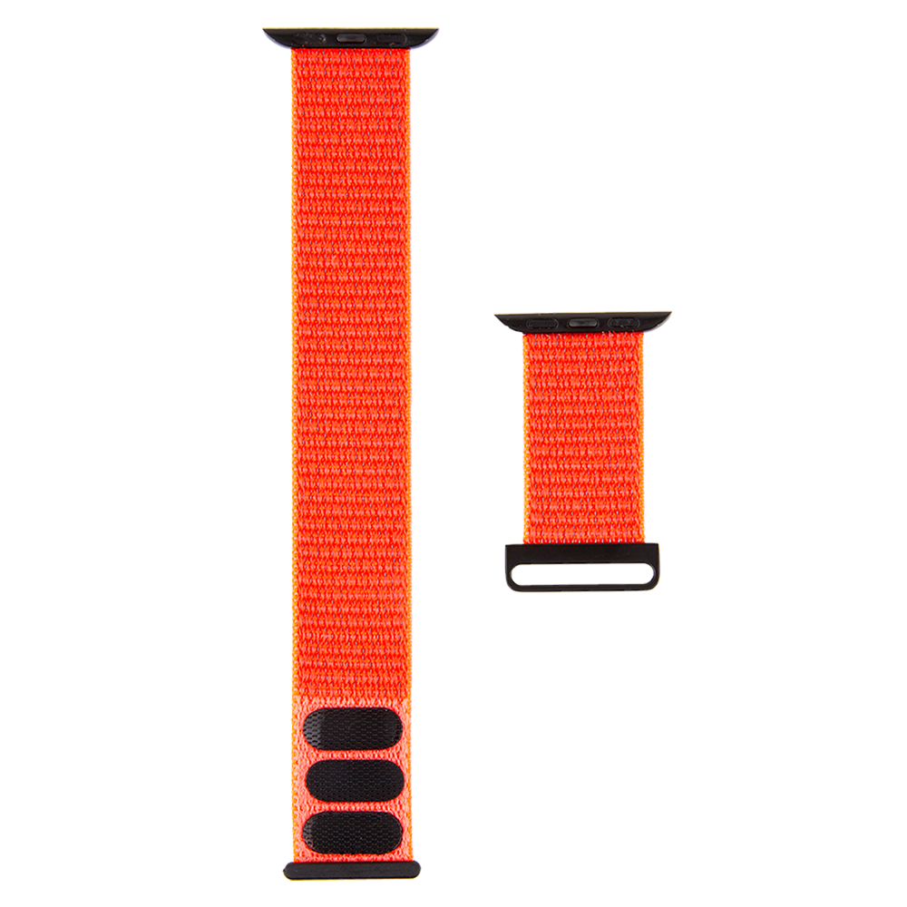 Case Mate Nylon Watchband for Apple Watch 38/40/41mm - Reflective Neon Orange