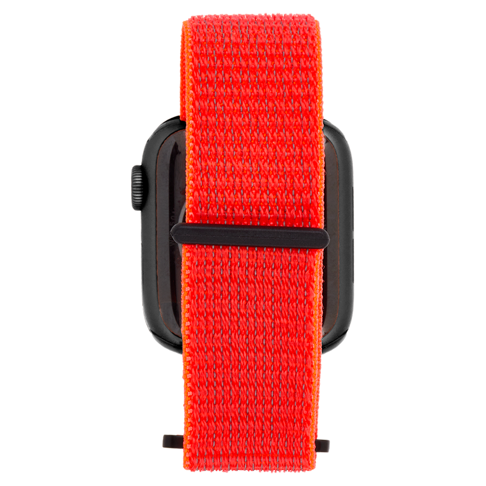 Case Mate Nylon Watchband for Apple Watch 38/40/41mm - Reflective Neon Orange