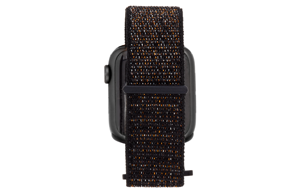 Case Mate Nylon Watchband for Apple Watch 38/40/41mm - Mixed Metallic Black