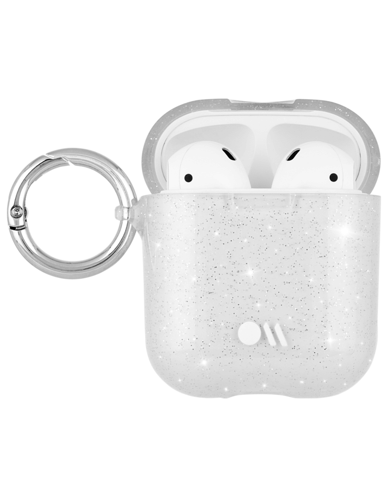 Case Mate Case Mate Hook Ups Flexible Apple Airpod Case and Neck Strap - Clear
