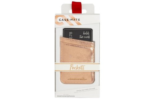 Case Mate Pockets Card Holder - Rose Gold