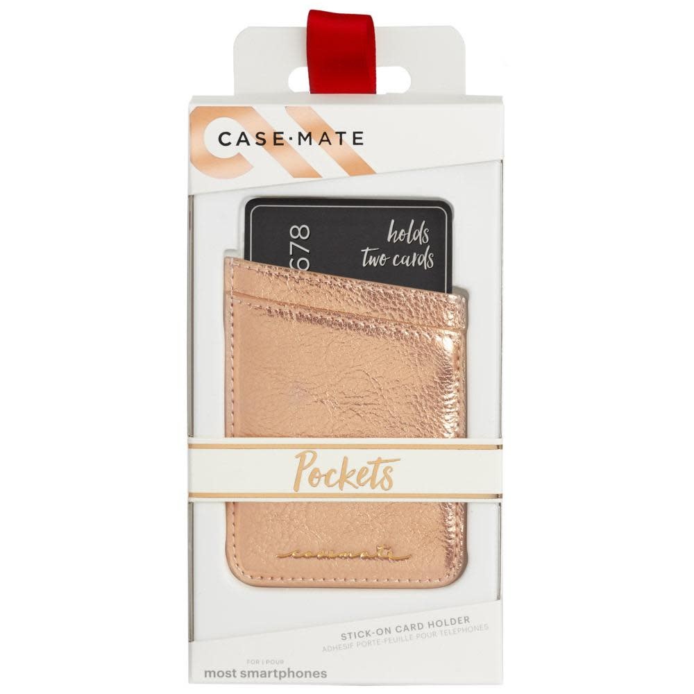 Case Mate Pockets Card Holder - Rose Gold