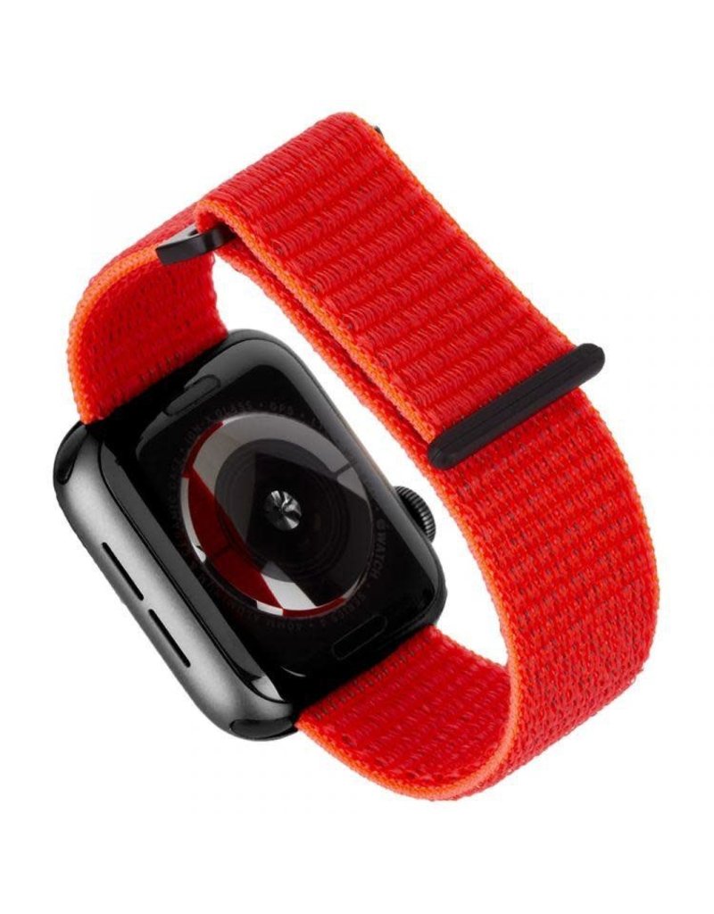 Case Mate Case Mate Nylon Watchband for Apple Watch 42/44/45mm - Reflective Neon Orange