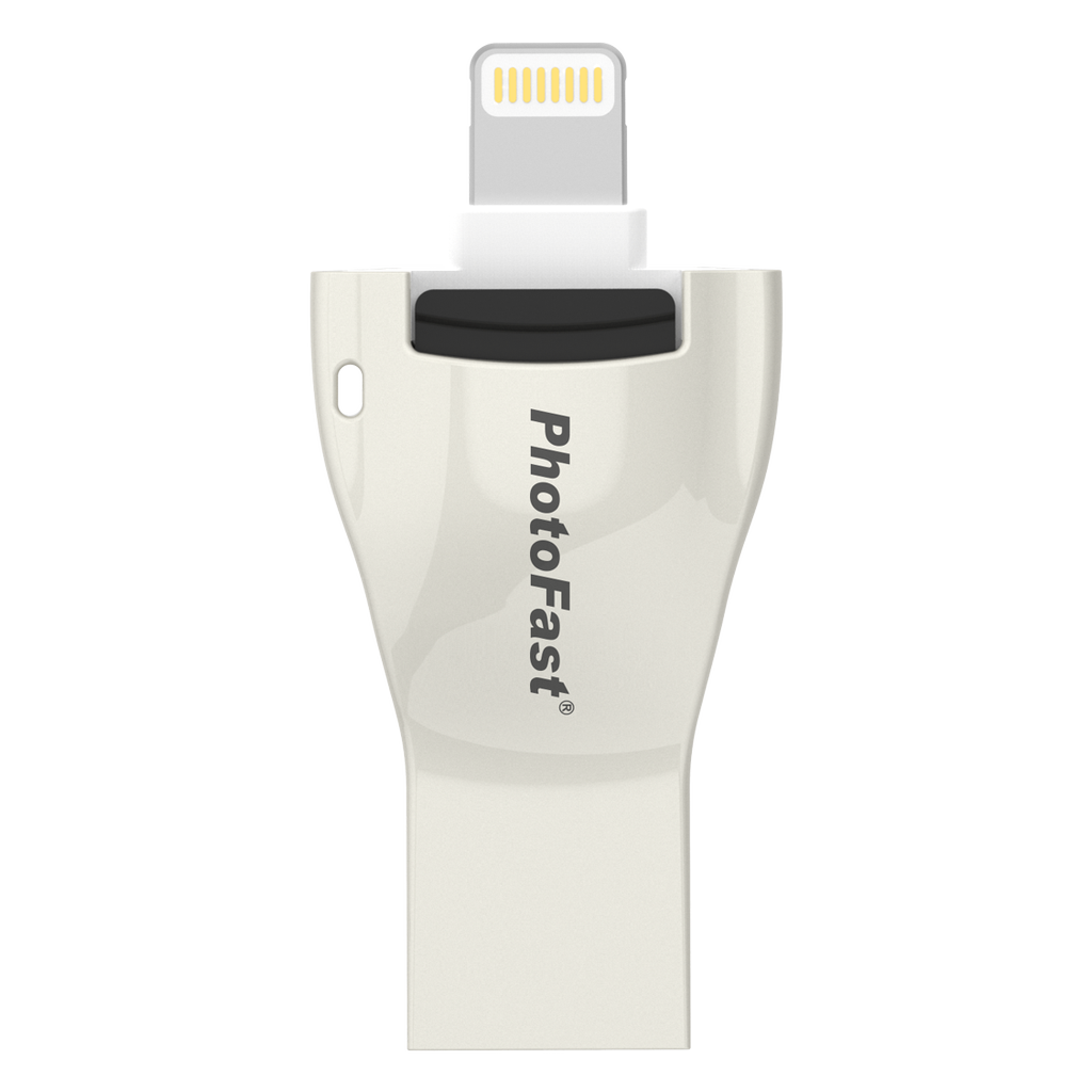 Gigastone 4K iReader Memory Card for Apple Lightning Devices - White