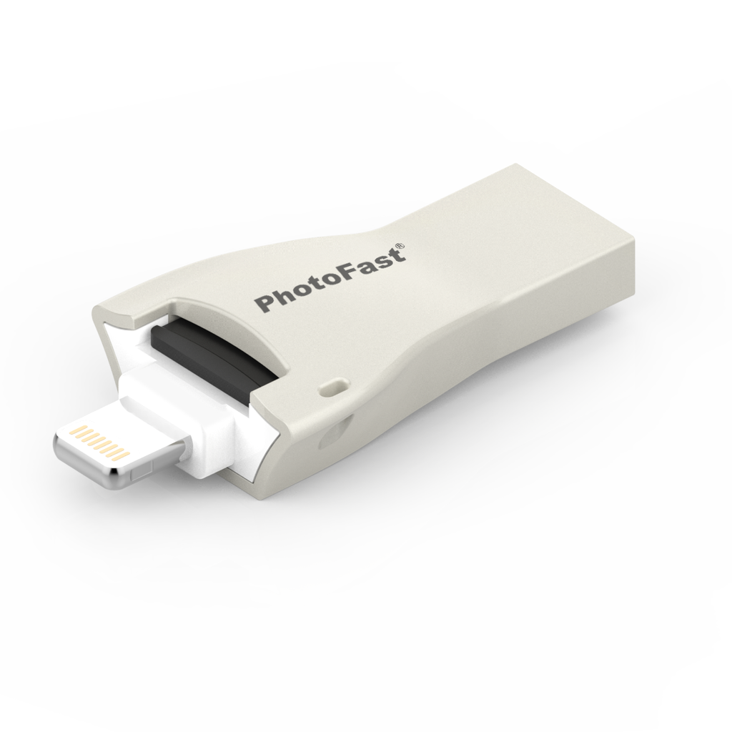 Gigastone 4K iReader Memory Card for Apple Lightning Devices - White