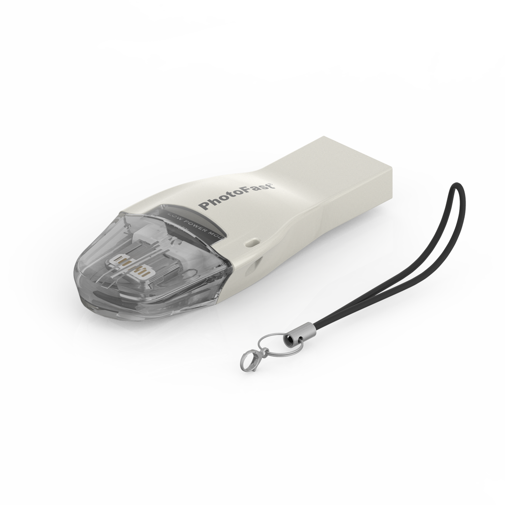 Gigastone 4K iReader Memory Card for Apple Lightning Devices - White