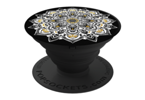 PopSockets Device Stand and Grip - Golden Lace