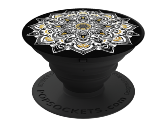 PopSockets Device Stand and Grip - Golden Lace