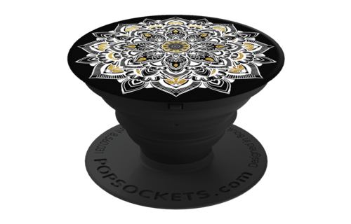 PopSockets Device Stand and Grip - Golden Lace