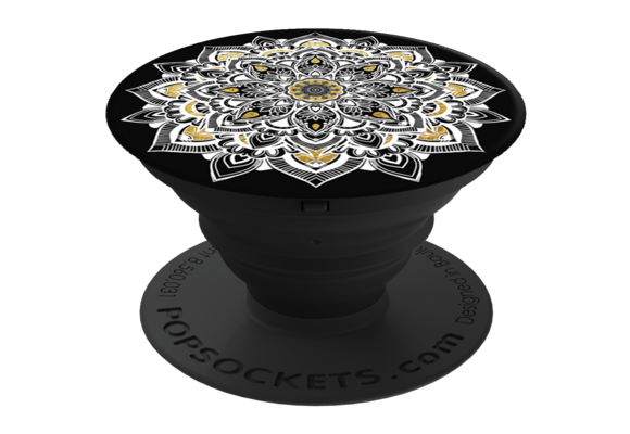 PopSockets Device Stand and Grip - Golden Lace