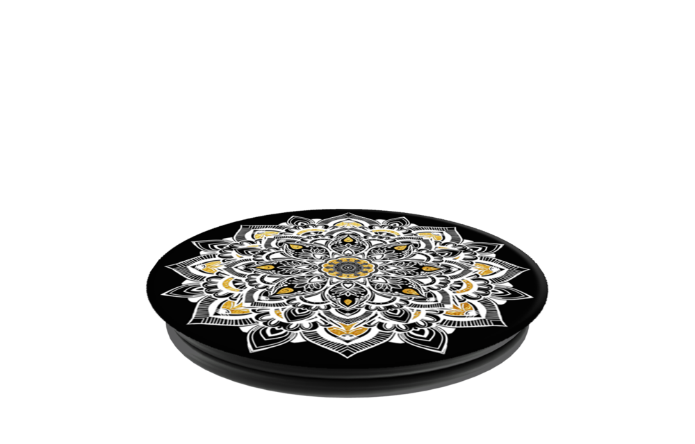 PopSockets Device Stand and Grip - Golden Lace