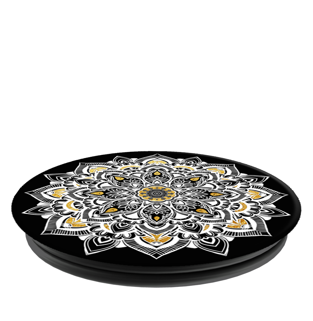 PopSockets Device Stand and Grip - Golden Lace