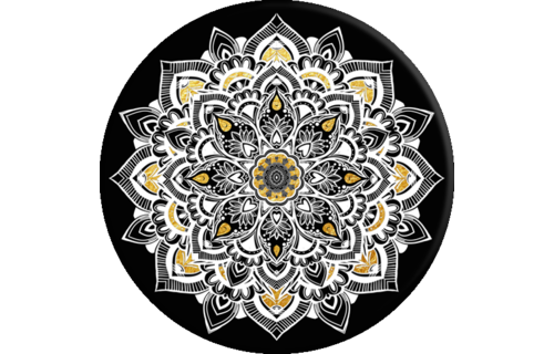 PopSockets Device Stand and Grip - Golden Lace