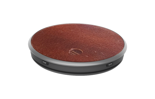 PopSockets Device Stand and Grip - Brown Vegan Leather