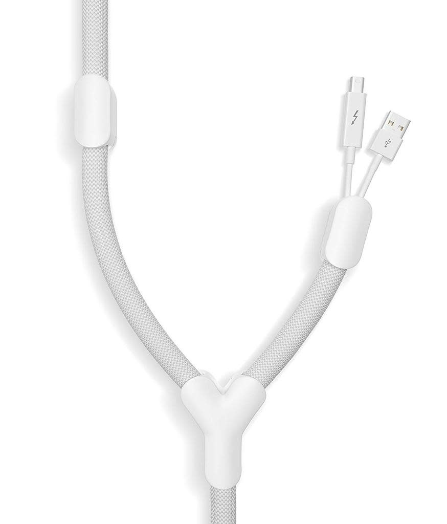 Bluelounge Soba Cable Organizer - White