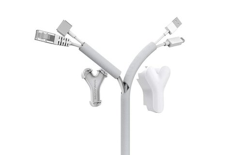 Bluelounge Soba Cable Organizer - White