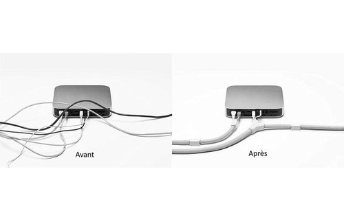 Bluelounge Soba Cable Organizer - White