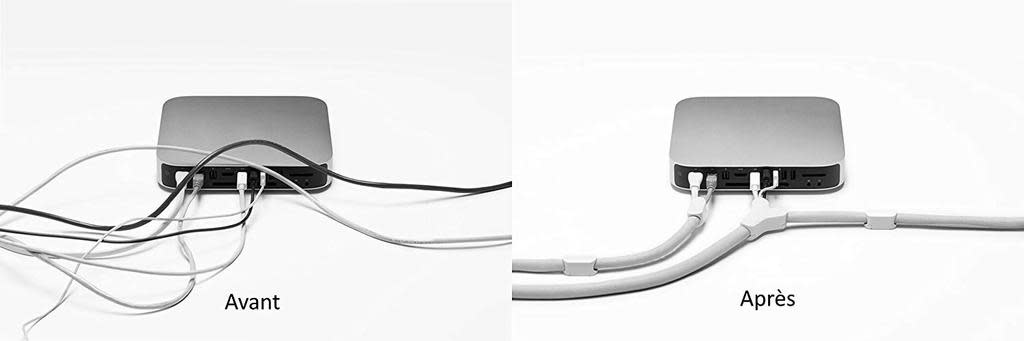 Bluelounge Soba Cable Organizer - White