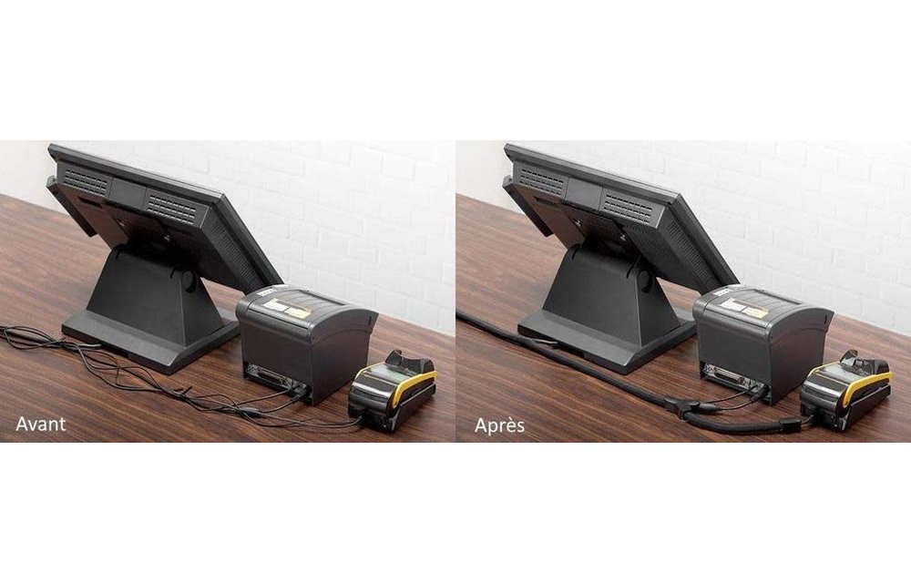 Bluelounge Soba Cable Organizer - Black