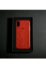 Bull Strap Bull Strap Genuine Bold Leather Case for iPhone Xs Max - Rosso