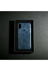 Bull Strap Bull Strap Genuine Bold Leather Case for iPhone Xs Max - Blu