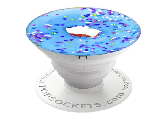 PopSockets Device Stand and Grip - Blue Donut