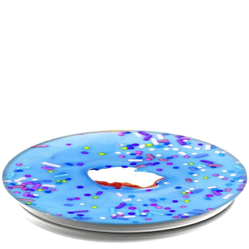 PopSockets Device Stand and Grip - Blue Donut